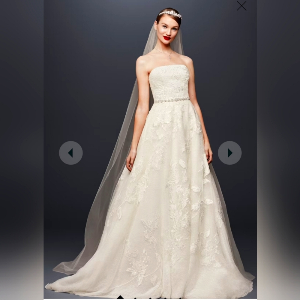 Oleg Cassini wedding dress